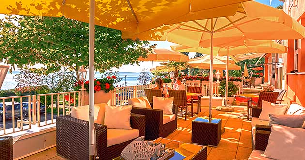 Wellnessurlaub am Bodensee, Kurzurlaub mit Wellness in Meersburg zwischen Konstanz, Friedrichshafen, berlingen und Lindau